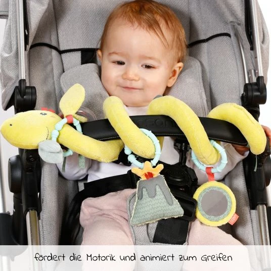 Baby Fehn Activity-Spirale Vulkan - Happy Dino 2 Baby Fehn Activity-Spirale Vulkan - Happy Dino – Bild 2