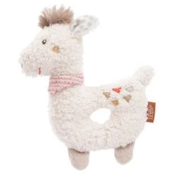 Baby Fehn Greifling mit Rassel Lama Maya - Peru