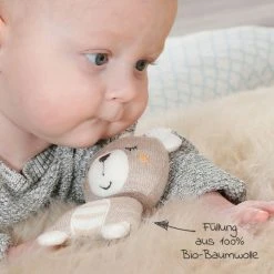 Baby Fehn Greifling Teddy - Natur -Günstiges Babyspielzeug Geschäft baby fehn greifling teddy natur 52138 d2