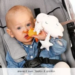 Baby Fehn Hängespielzeug / Mini-Mobile Wolke - Natur -Günstiges Babyspielzeug Geschäft baby fehn hangespielzeug mini mobile wolke natur 52343 d3