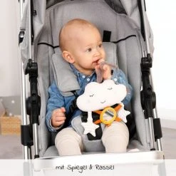 Baby Fehn Hängespielzeug / Mini-Mobile Wolke - Natur -Günstiges Babyspielzeug Geschäft baby fehn hangespielzeug mini mobile wolke natur 52343 d4