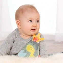 Baby Fehn Knister-Greifling Vulkan - Happy Dino -Günstiges Babyspielzeug Geschäft baby fehn knister greifling vulkan happy dino 51124 d3