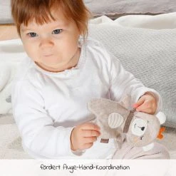 Baby Fehn Knister-Tier Teddy - Natur -Günstiges Babyspielzeug Geschäft baby fehn knister tier teddy natur 52169 d3