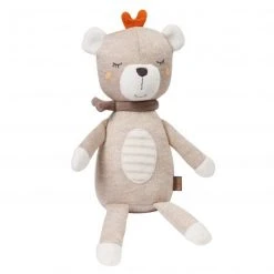 Baby Fehn Kuscheltier Teddy - Natur