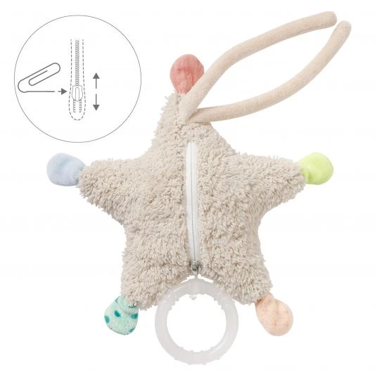 Baby Fehn Mini-Spieluhr Seestern 18 cm - Meereskinder 2 Baby Fehn Mini-Spieluhr Seestern 18 cm - Meereskinder – Bild 2