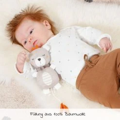 Baby Fehn Mini-Spieluhr Teddy - Natur -Günstiges Babyspielzeug Geschäft baby fehn mini spieluhr teddy natur 52022 d4
