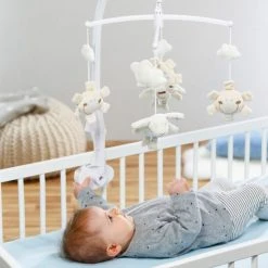 Baby Fehn Musik-Mobile Schaf - Baby Love -Günstiges Babyspielzeug Geschäft baby fehn musik mobile schaf baby love 154610 d2
