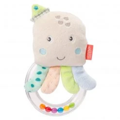 Baby Fehn Ring-Rassel Oktopus 14 cm - Meereskinder