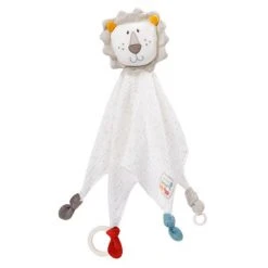 Baby Fehn Schmusetuch Deluxe NATUR aus Bio-Baumwolle - Löwe