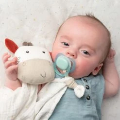 Baby Fehn Schmusetuch Deluxe NATUR aus Bio-Baumwolle - Zebra -Günstiges Babyspielzeug Geschäft baby fehn schmusetuch deluxe natur aus bio baumwolle zebra 056044 d4