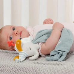 Baby Fehn Schmusetuch Elefant 42 cm - Gute Nacht -Günstiges Babyspielzeug Geschäft baby fehn schmusetuch elefant 42 cm gute nacht 053081 d3