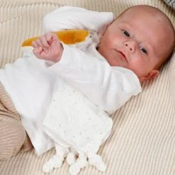 Baby Fehn Schmusetuch NATUR aus Bio-Baumwolle - Nilpferd -Günstiges Babyspielzeug Geschäft baby fehn schmusetuch natur aus bio baumwolle nilpferd 056051 d3