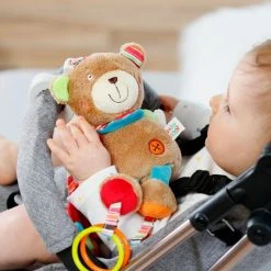 Baby Fehn Spieltier zum Aufhängen Teddy - Oskar -Günstiges Babyspielzeug Geschäft baby fehn spieltier zum aufhangen teddy oskar 091878 d5