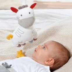 Baby Fehn Spieluhr NATUR aus Bio-Baumwolle - Zebra -Günstiges Babyspielzeug Geschäft baby fehn spieluhr natur aus bio baumwolle zebra 056020 d3