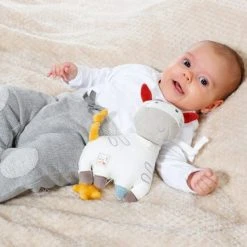 Baby Fehn Spieluhr NATUR aus Bio-Baumwolle - Zebra -Günstiges Babyspielzeug Geschäft baby fehn spieluhr natur aus bio baumwolle zebra 056020 d4