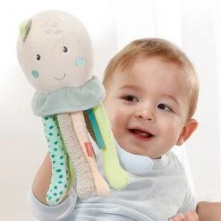 Baby Fehn Spieluhr Oktopus 24 cm - Meereskinder -Günstiges Babyspielzeug Geschäft baby fehn spieluhr oktopus 24 cm meereskinder 054033 d2