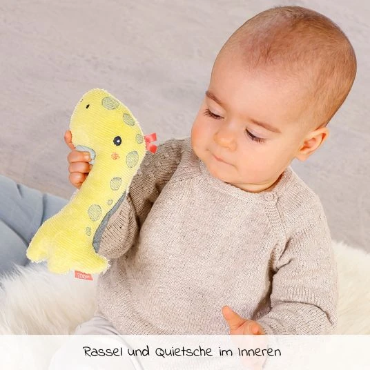 Baby Fehn Stab-Greifling Dino - Happy Dino 2 Baby Fehn Stab-Greifling Dino - Happy Dino – Bild 2