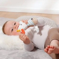 Baby Fehn Stabgreifling Giraffe 14 cm - Gute Nacht -Günstiges Babyspielzeug Geschäft baby fehn stabgreifling giraffe 14 cm gute nacht 053128 d3