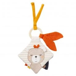 Baby Fehn Stoffbuch / Bilderbuch Esel & Teddy - Natur