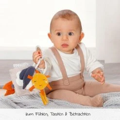 Baby Fehn Stoffbuch / Bilderbuch Esel & Teddy - Natur -Günstiges Babyspielzeug Geschäft baby fehn stoffbuch bilderbuch esel teddy natur 52183 d4