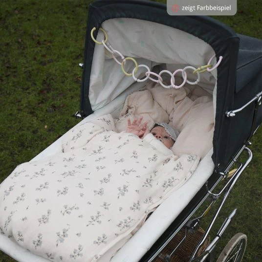 Bibs Kinderwagenkette - Loops 12er Pack - Vanilla / Sage / Olive 6 Bibs Kinderwagenkette - Loops 12er Pack - Vanilla / Sage / Olive – Bild 6