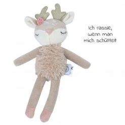 Bieco Spieltier mit Rassel - Reh Ella -Günstiges Babyspielzeug Geschäft bieco spieltier mit rassel reh ella 16000009 d3