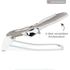 Chicco Babywippe Hoppla - Titanium -Günstiges Babyspielzeug Geschäft chicco babywippe hoppla titanium 07079840840000 d4