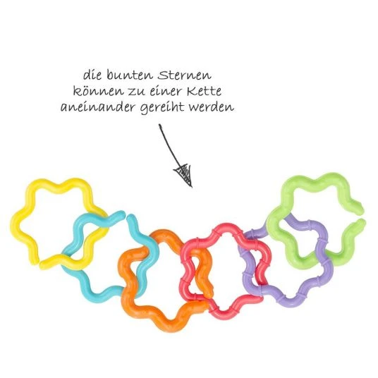 Chicco Greifling bunte Sterne 2 Chicco Greifling bunte Sterne – Bild 2