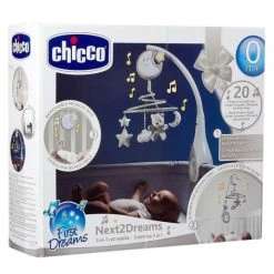 Chicco Musik-Mobile Next2Dreams - Taupe -Günstiges Babyspielzeug Geschäft chicco musik mobile next2dreams taupe 00007627000000 d3