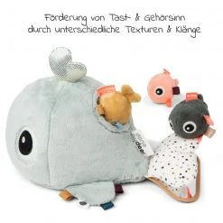 Done by Deer 4-tlg. Activity-Spieltier - Hide & Seek - Wally - Blau -Günstiges Babyspielzeug Geschäft done by deer 4 tlg activity spieltier hide seek wally blau 4813312 d2