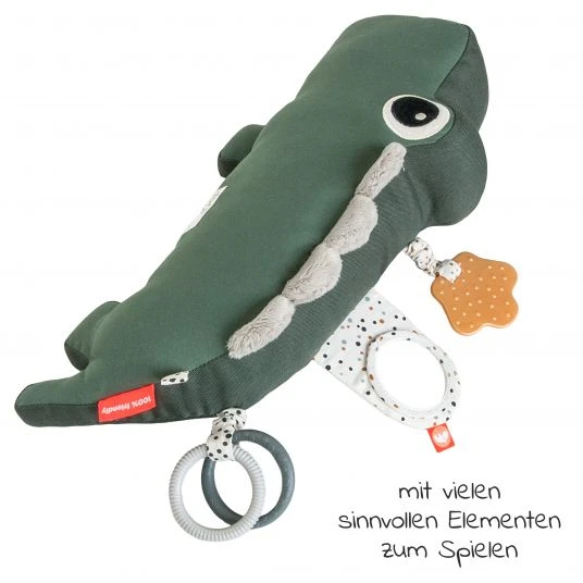 Done by Deer Activity-Spieltier - 41 cm - Croco - Grün 2 Done by Deer Activity-Spieltier - 41 cm - Croco - Grün – Bild 2