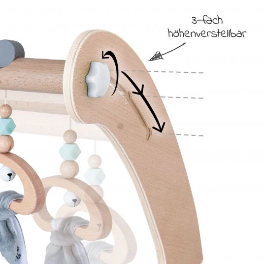 Eichhorn Spielbogen - Baby Pure 4 Eichhorn Spielbogen - Baby Pure – Bild 4