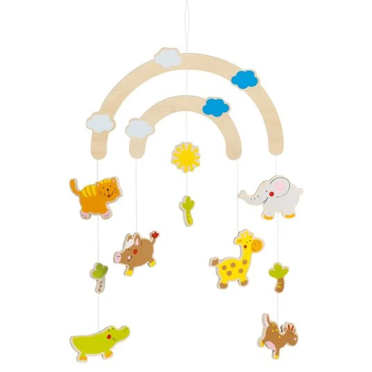 Goki Holz-Mobile - Dschungelfreunde 1 Goki Holz-Mobile - Dschungelfreunde