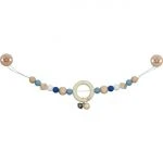 Goki Elastik - Greifling mit Silikonperlen - Sternchen - Blau 5 Goki Elastik - Greifling mit Silikonperlen - Sternchen - Blau – Bild 5