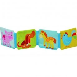 Goki Soft-Bilderbuch mit Rassel, Quietscher und Knisterfolie