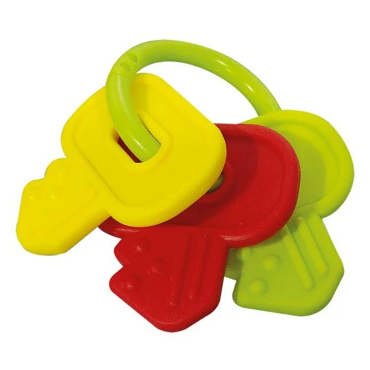 Happy People Beiß-Schlüssel mit 3 Schlüssel am Bund 1 Happy People Beiß-Schlüssel mit 3 Schlüssel am Bund