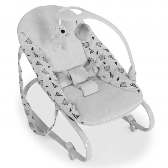 Hauck Babywippe Bouncer Deluxe - Nordic Grey 4 Hauck Babywippe Bouncer Deluxe - Nordic Grey – Bild 4