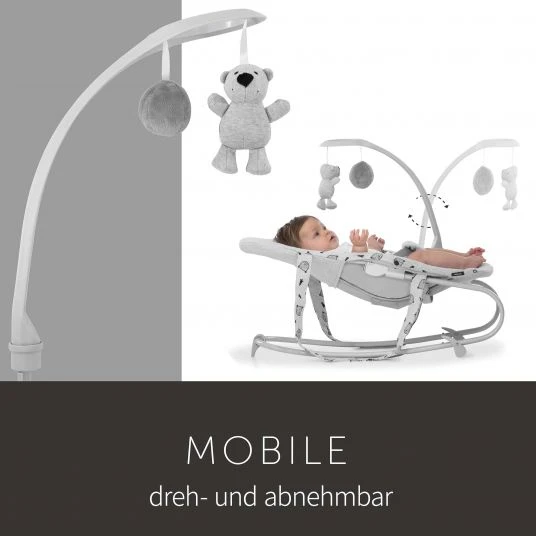 Hauck Babywippe Bouncer Deluxe - Nordic Grey 6 Hauck Babywippe Bouncer Deluxe - Nordic Grey – Bild 6