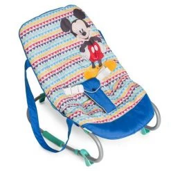 Hauck Babywippe Rocky - Disney - Mickey Geo Blue