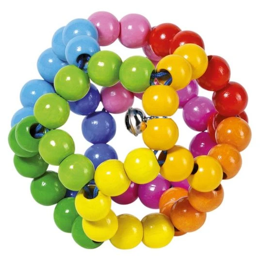 Heimess Greifling Elastik Regenbogenball 1 Heimess Greifling Elastik Regenbogenball