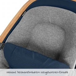 Maxi-Cosi 2- in 1 -Babywippe Kori ab der Geburt mit Neugeborenen-Inlay nur 2,3 kg - Essential Blue - Kollektion 2022 -Günstiges Babyspielzeug Geschäft maxi cosi 2 in 1 babywippe kori ab der geburt mit neugeborenen inlay nur 2 3 kg essential blue 2835720110 d4