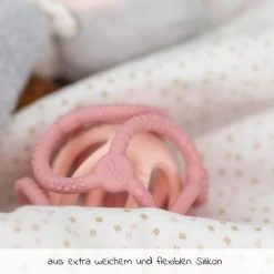 Nattou 2-tlg. Set Silikon-Bälle - Pink -Günstiges Babyspielzeug Geschäft nattou 2 tlg set silikon balle pink 879071 d2