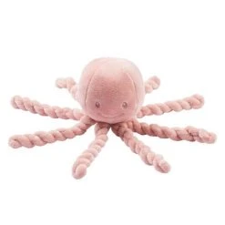 Nattou Kuscheltier Octopus Piu Piu - Old Pink