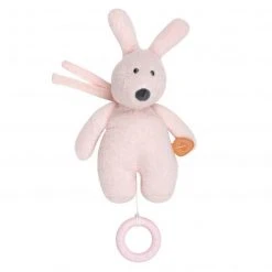 Nattou Mini-Spieluhr Hase 22 cm - Susie & Bonnie - Rosa