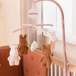 Nattou Musik-Mobile - Susie & Bonnie -Günstiges Babyspielzeug Geschäft nattou musik mobile susie bonnie 508216 d2