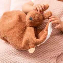 Nattou Schmusetuch Hase 27 cm - Susie & Bonnie - Rust -Günstiges Babyspielzeug Geschäft nattou schmusetuch hase 27 cm susie bonnie rust 508148 d3