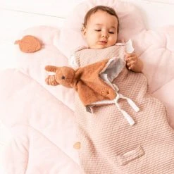 Nattou Schmusetuch Hase 27 cm - Susie & Bonnie - Rust -Günstiges Babyspielzeug Geschäft nattou schmusetuch hase 27 cm susie bonnie rust 508148 d4