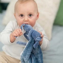 Nattou Schmusetuch XXL & Mini-Kuscheltier Hase Lapidou - Infinity Blue -Günstiges Babyspielzeug Geschäft nattou schmusetuch xxl mini kuscheltier hase lapidou infinity blue 877497 d2