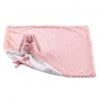 Nattou Schmusetuch XXL & Mini-Kuscheltier Hase Lapidou - Old Pink