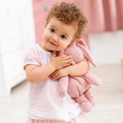 Nattou Strick-Kuscheltier Hase Lapidou 36 cm - Pink -Günstiges Babyspielzeug Geschäft nattou strick kuscheltier hase lapidou 36 cm pink 879781 d2